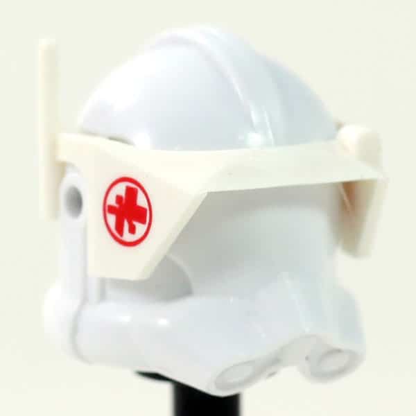 Printed P2 Visor (Medic Symbol) - Clone Army Customs