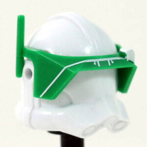 Printed P2 Visor (Green with White print) - Clone Army Customs