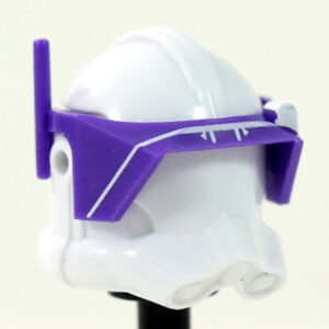 Printed P2 Visor (Purple with White print) - Clone Army Customs