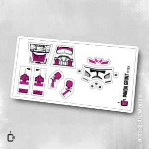 Panda Company Trooper (P2 2020) - Coffee Mug Decals